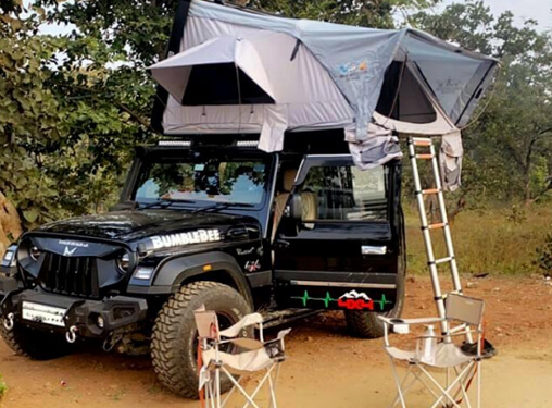 X4 Roof Top Tent Hard Shell